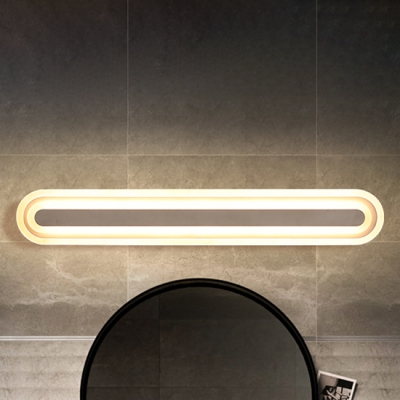 11/17/23/29W High Brightness LED Linear Wall Light Modern Bath Mirror Acrylic Vanity Lighting in White Finish (15.75