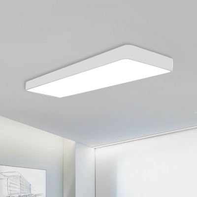 Garage Workshop Office LED Linear Fixture White Aluminum 20W-40W 7.87