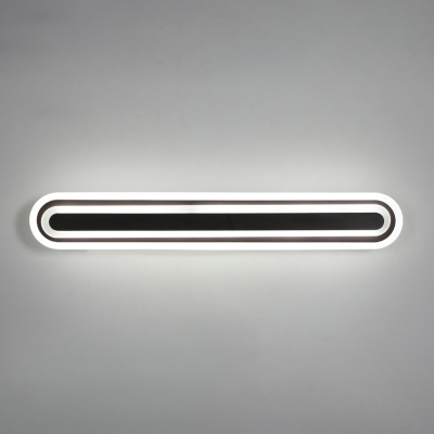 Great Light for Bathroom Waterproof Antifog LED Acrylic Vanity Light 11-29W Energy Efficient Brown LED Linear Wall Lighting