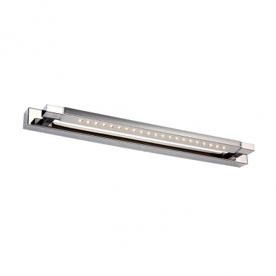 Reversible Bathroom Sconces Stainless Steel 5W-7W LED Warm White Linear Vanity Light 18.50