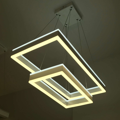 Contemporary 2 Light/3 Light LED Hanging Light 15.75