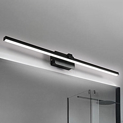 Bedside Bathroom Mirror Wall Lights 8W-16W Black/White Aluminum LED Slim Linear Vanity Light LED Warm White Neutral 5 Sizes Available