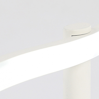 Modern Bathroom Vanity Light LED Slim Linear Wall Light 9-18W 4000K LED Down Lighting Wave Vanity Lighting in White