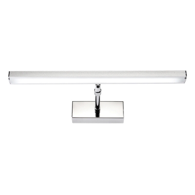 Adjustable Lights Modern Sconces 360 Degree Rotation Vanity Light Stainless Steel Picture Lights in Acrylic Shade 3 Sizes for Option