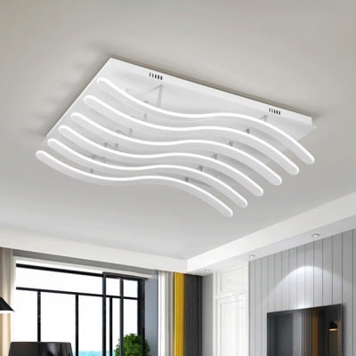 Decorative LED Neutral Light 3/5/6 Light LED Linear Ceiling Light 105W-210W 31.50
