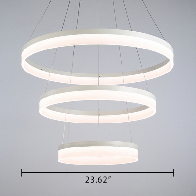 Modern Led Chandelier 7.87