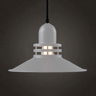Industrial Country Style Black/White Industrial Vintage Large Pendant Lights
