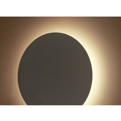 Post Modern Slim Round Led Wall Sconce 8