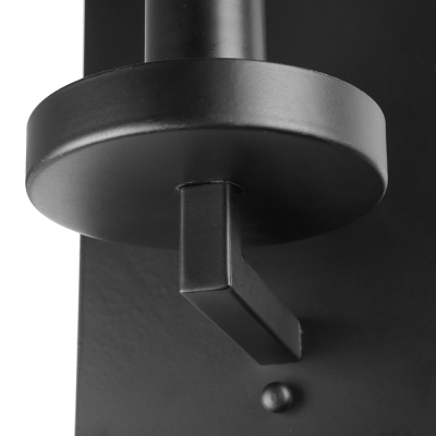Hallway 1 Lt LED Wall Sconce in Black Finish