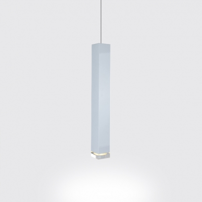 Rectangular LED Spotlight Contemporary Lighting Metal 1-LED Track Lights for Reception Office Cafe
