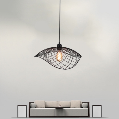 Industrial Modern Geometric Hanging Light Ambient Metal 1 Light Lighting Fixture
