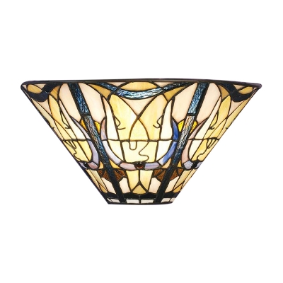 

Tiffany Style 12" Wide 1-light Wall Lamp Hallway Wall Sconce, HL468945