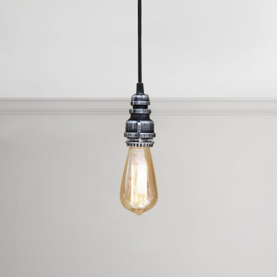 Bare Bulb Hanging Lamp Retro Style, Bare Bulb Light Fittings