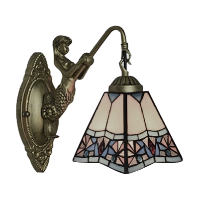 Traditional Tiffany Lamp Mermaid 6