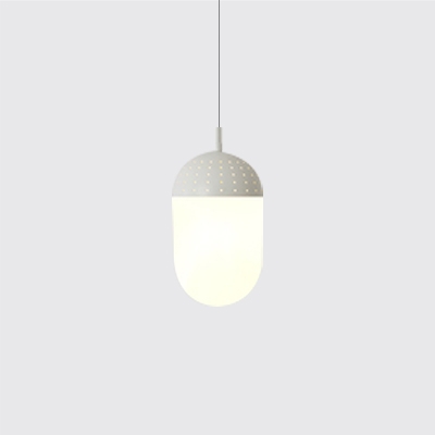 Acrylic Shade LED Pendant Lighting Nordic Style 1 Light Globe/Nut Mini Hanging Pendant Light