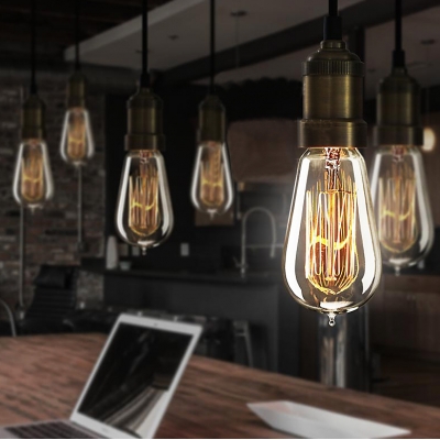 Mini Bulb Style Industrial Loft LED Pendant for Ceiling