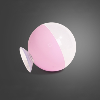 Wireless Portable Ball Makeup Light Modern Touch Control LED Cosmetic Lamp with Suction Cup