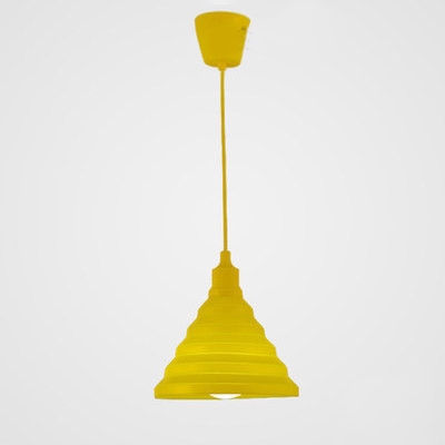 Silicone Cone Suspension Light Colorful Stylish Kindergarten 1 Head Hanging Light fixtures