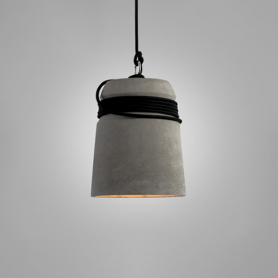 Modern Industrial Down Ceiling Lamp Concrete LED Decorative Pendant Light for Living Room