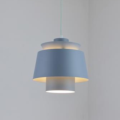 Double Shade Ceiling Light Ultra Modern Metal Accent Pendant Lamp In