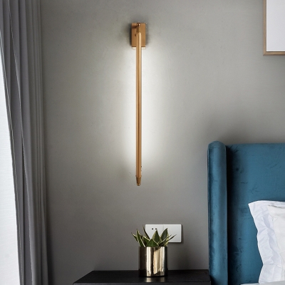Slim Tube Wall Sconce Stylish Designers Style Aluminum LED Wall Light for Bedroom Corridor