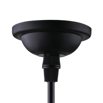 Industrial Style Black Bare Bulb LED Mini Pendant Light