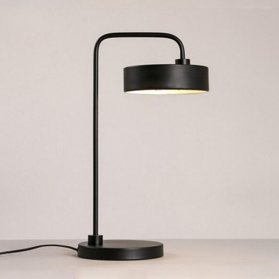 Round Shade Led Table Lamp Simple, Simple Table Lamp Pictures