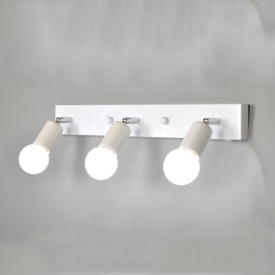 Open Bulb LED Mirror Lights Kit Hollywood Style Multi Light Rotatable DIY Wall Light