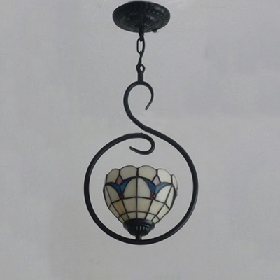 Simple Bowl Shaped Shade Hanging Lamp, 15