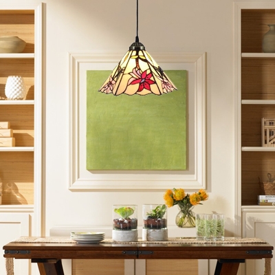 Floral Pendant Light with 8