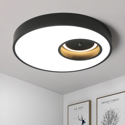 Ultrathin Round Ceiling Light Modern Chic Acrylic Eye Protection