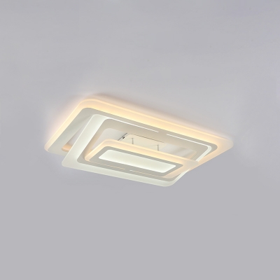 Eye Protection Ultra Thin LED Ceiling Flush Contemporary Acrylic Ceiling Lamp for Living Room