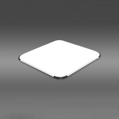 Acrylic Square LED Flush Mount Simplicity Ultra Thin Ceiling Light in Warm/White for Bedroom