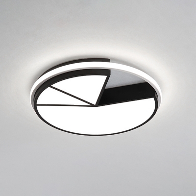 Acrylic Geometric Ceiling Lamp Modern Design LED Flush Mount in Warm/White for Restaurant