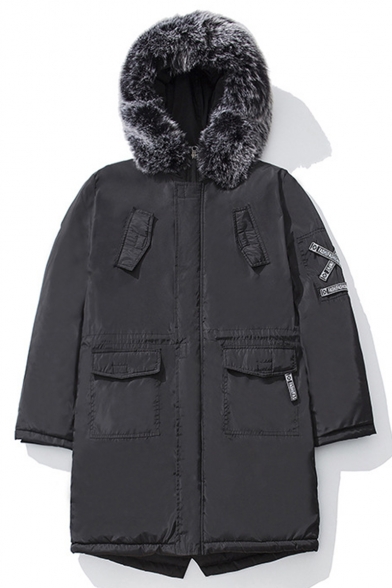 jacket with fur hood mens