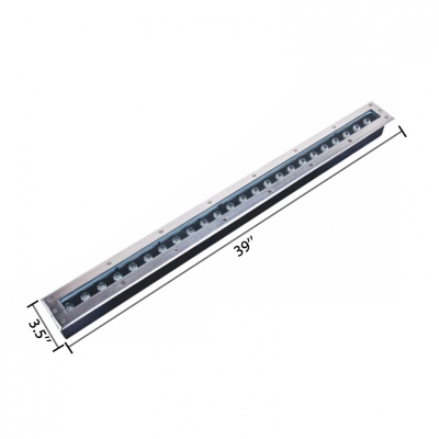 Outdoor Ground Light 3/9/12/24W LED Stainless Waterproof Landscape Lighting for Walkway Yard