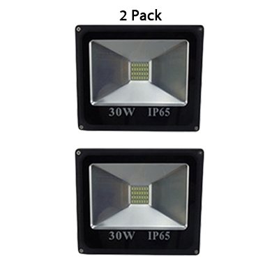 100 LED Security Light Pack of 1/2 Wireless Metal Waterproof Spotlight for Walkway