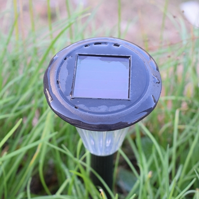 Solar Powered Path Lights 4 Pcs LED 5W Waterproof Landscape Light with Spike Stand and Dusk to Dawn Sensor for Garden