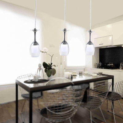 Crystal Pendant Lights for Kitchen Island with 19.5