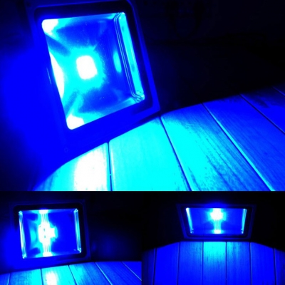 Wireless Waterproof Spotlight Patio 1/2 Pack LED Security Night Light in Green/Blue
