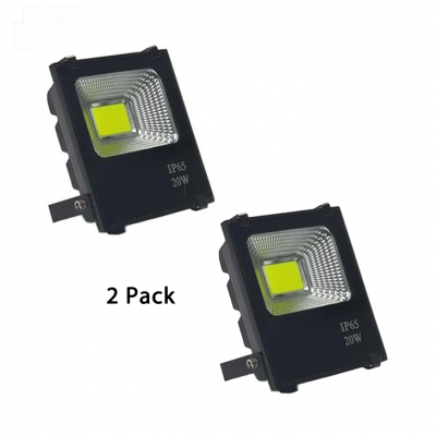 Pack of 1/2 Waterproof Spotlight Wireless Aluminum LED Security Light for Driveway Garden