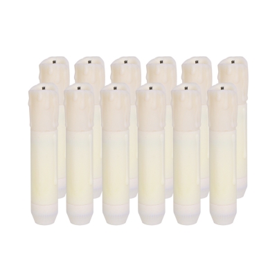 Pack of 12 LED Fake Candles Waterproof Electric Flameless Candles for Wedding Festival Celebration