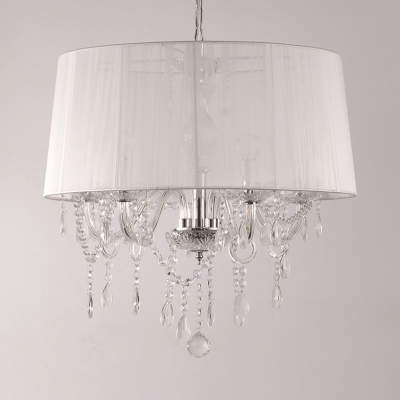 Contemporary Drum Chandelier with 39