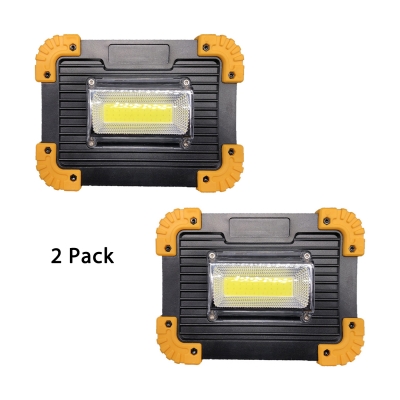 20w Waterproof Flood Light Pack of 1/2 LED Wireless Security Lighting for Patio Yard