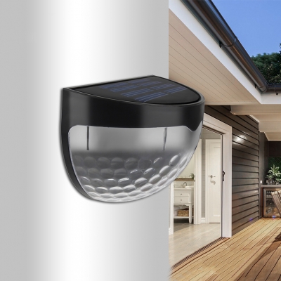 2 LED Waterproof Solar Security Lights 2 Pack Wireless Wall Lighting for Deck Garden