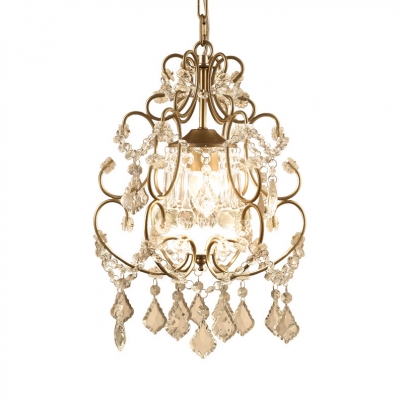 

Modern Hanging Chandelier with 19.5" Adjustable Chain Clear Crystal 1/3 Light Pendant Lighting for Foyer, HL509615