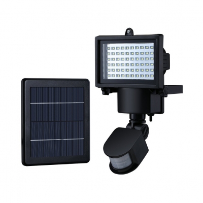 60 LED Solar Security Light with Motion Sensor Waterproof Deck Light for Garage and Step