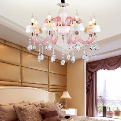 Kids Candle Chandelier with 12