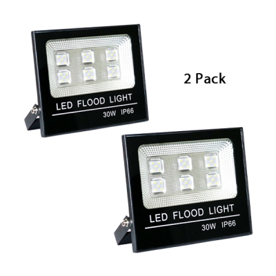 Wireless Waterproof Flood Lighting 1/2 Pack LED Security Light for Pathway Garden