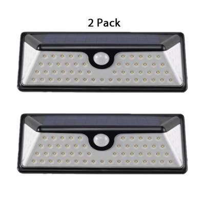73 LED Solar Lights with Motion Sensor and Dusk To Dawn Sensor Waterproof 1/2/4 Pack Wall Light
